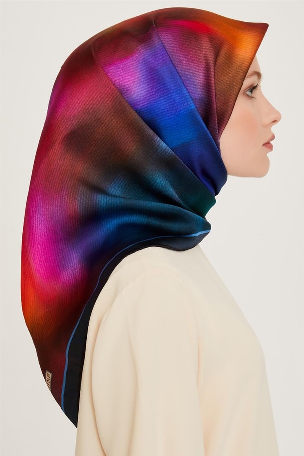 Armine Twill Saf İpek Eşarp 9233D 52