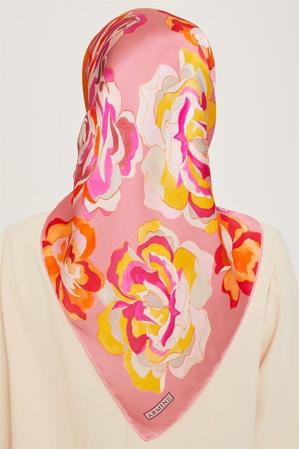 Armine Dj Saf İpek Eşarp 9234D (S) 53