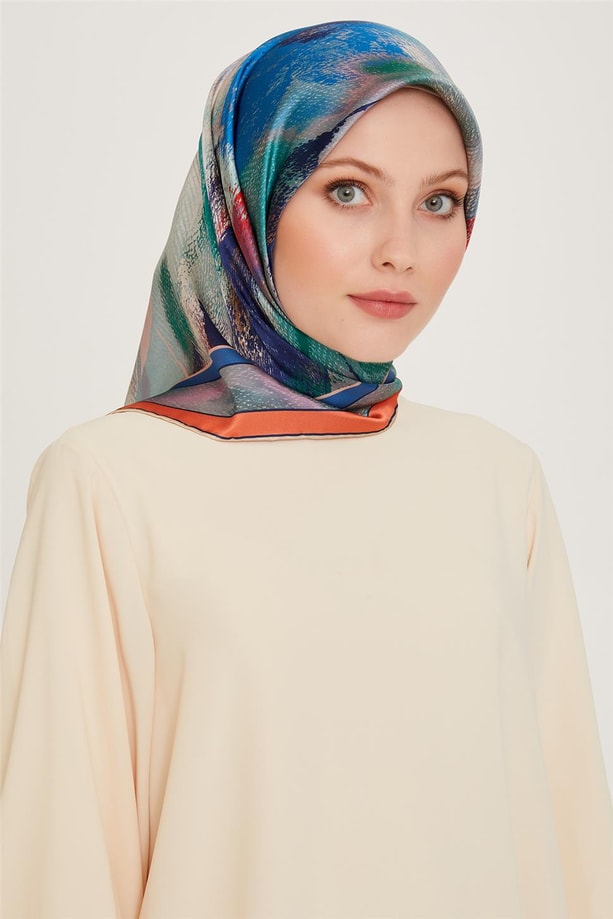 Armine Twill Saf İpek Eşarp 9240D 36