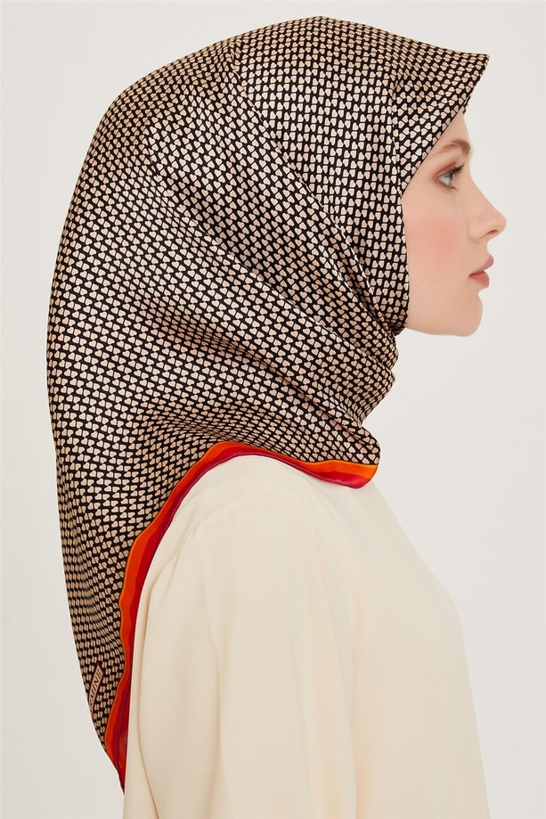 Armine Dj Saf İpek Eşarp 9243D (S) 02