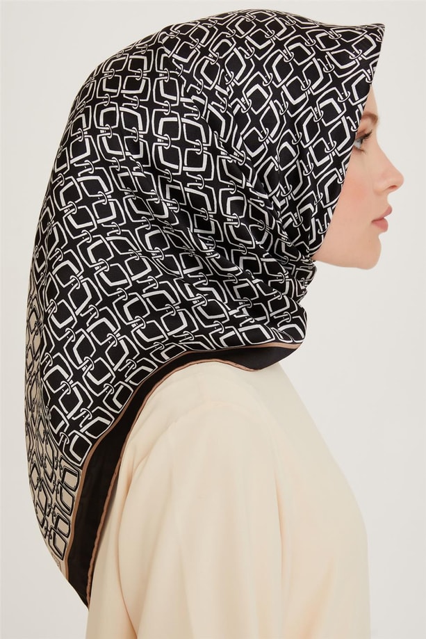 Armine Twill Saf İpek Eşarp 9248D 05 50