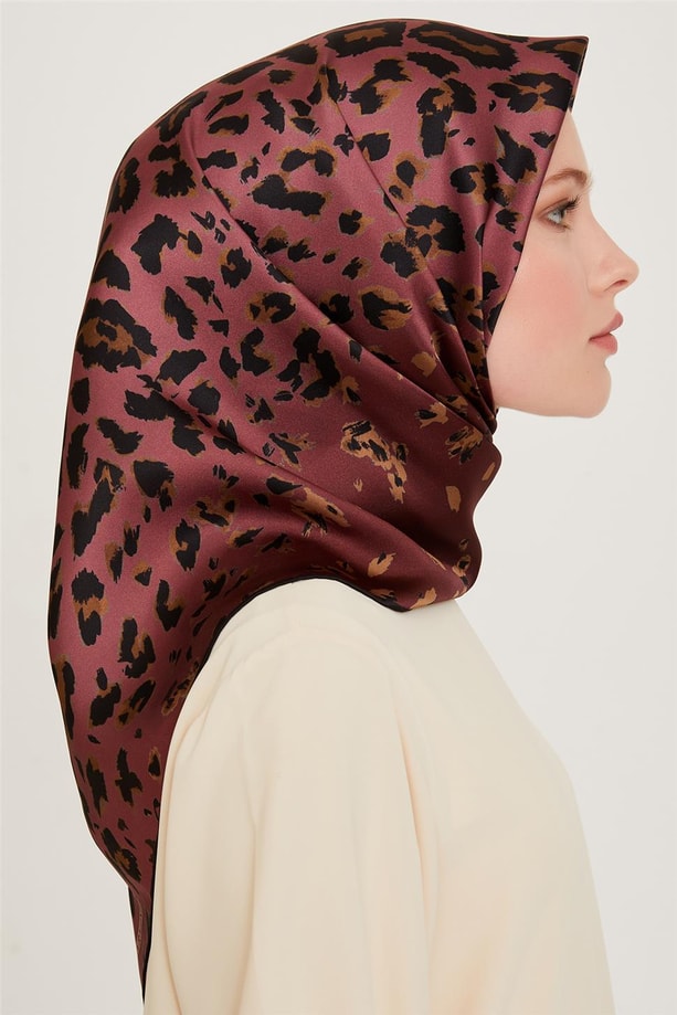 Armine Twill Saf İpek Eşarp 9249D 53