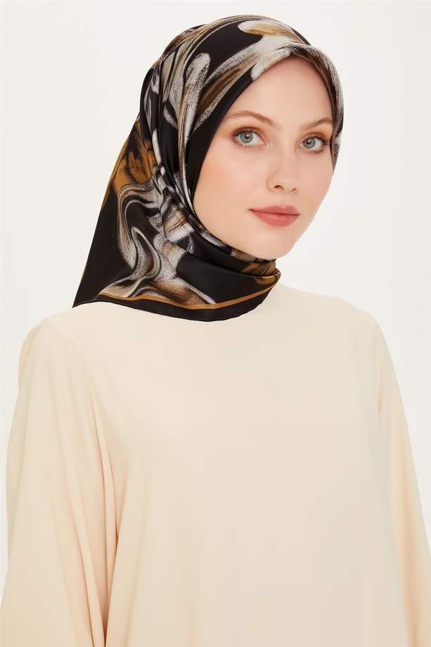 Armine Dj Saf İpek Eşarp 9253D (S) 01