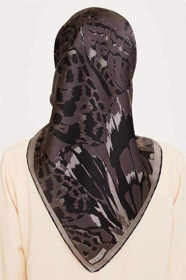 Armine Twill Saf İpek Eşarp 9256D 33