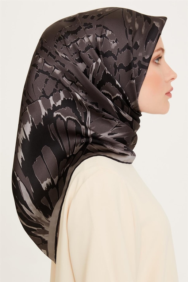 Armine Twill Saf İpek Eşarp 9256D 33