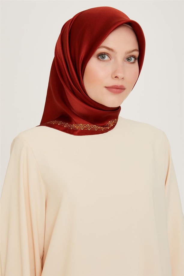 Armine Dj Saf İpek Eşarp 9260D (S) 83