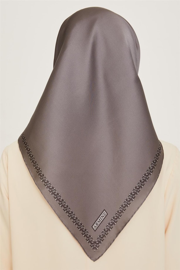 Armine Twill Saf İpek Eşarp 9260D 32