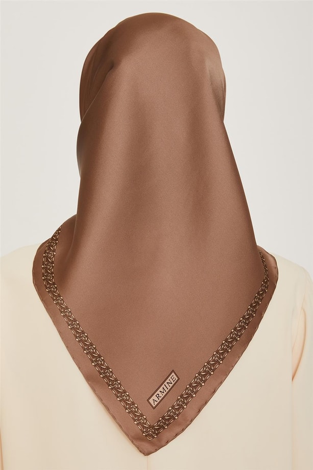 Armine Twill Saf İpek Eşarp 9260D 36