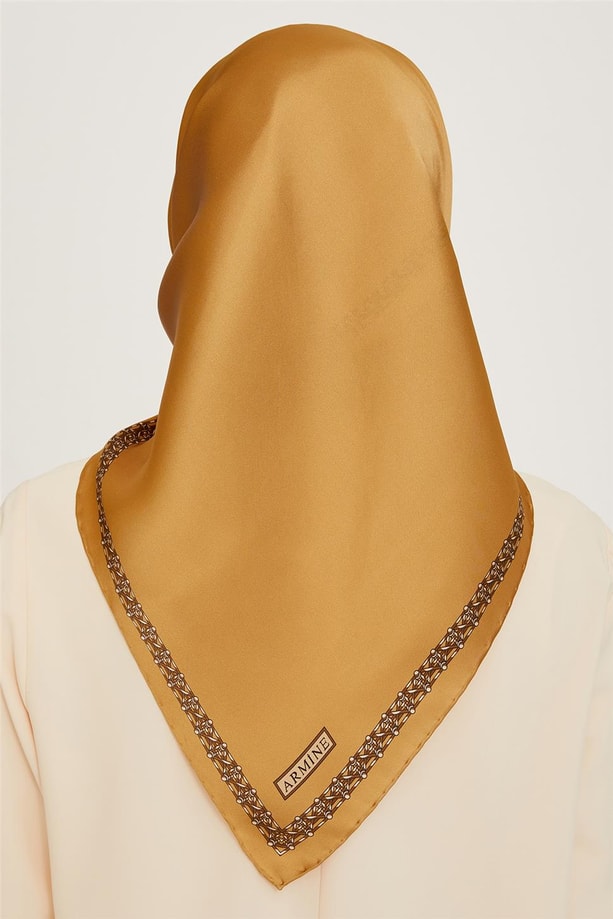 Armine Twill Saf İpek Eşarp 9260D 40