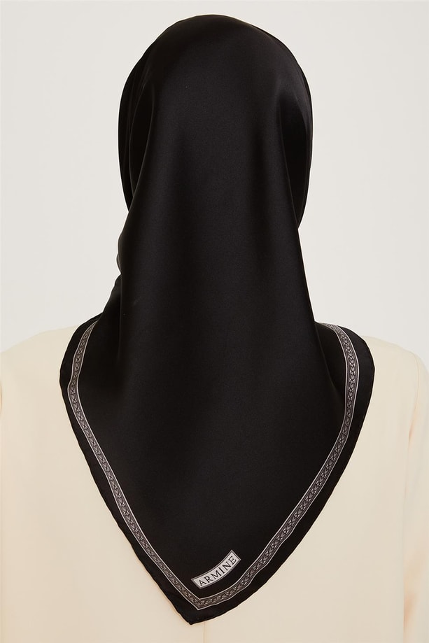 Armine Twill Saf İpek Eşarp 9261D 07 07