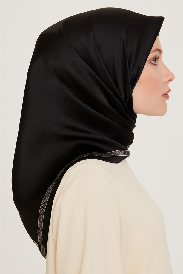 Armine Twill Saf İpek Eşarp 9261D 07 07