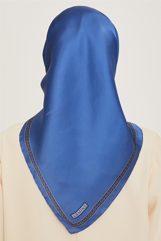 Armine Twill Saf İpek Eşarp 9261D 07 36