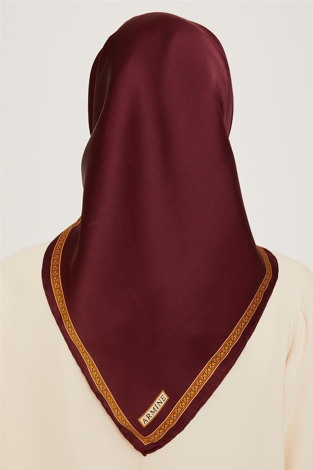 Armine Twill Saf İpek Eşarp 9261D 07 51