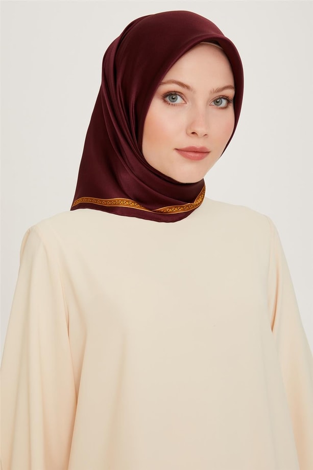 Armine Twill Saf İpek Eşarp 9261D 07 51