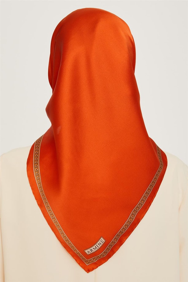 Armine Twill Saf İpek Eşarp 9261D 07 83
