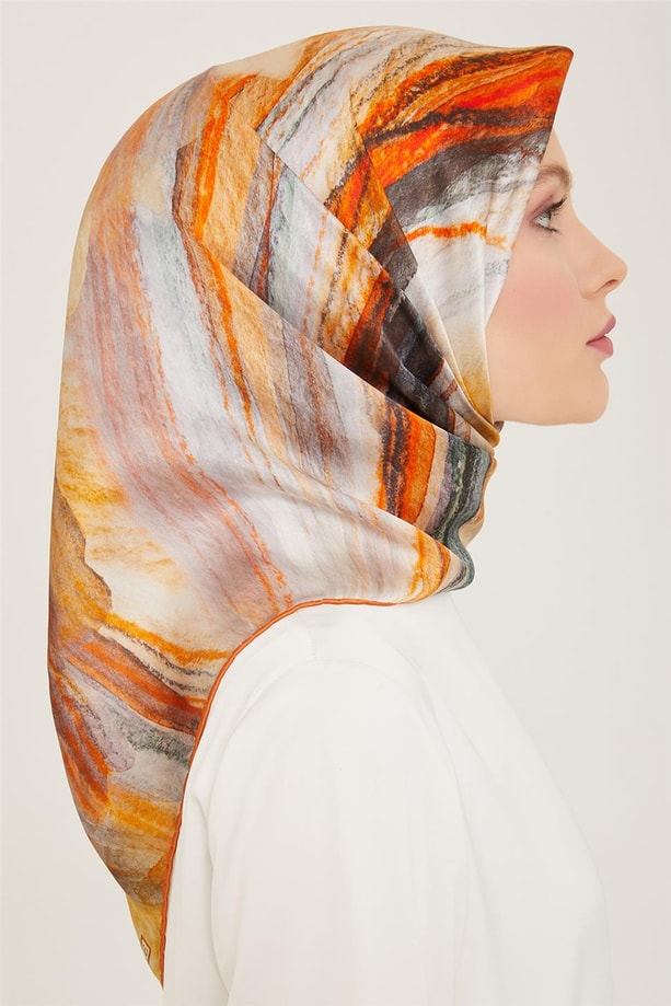 Armine Twill İpek Eşarp 24Ya9102 02