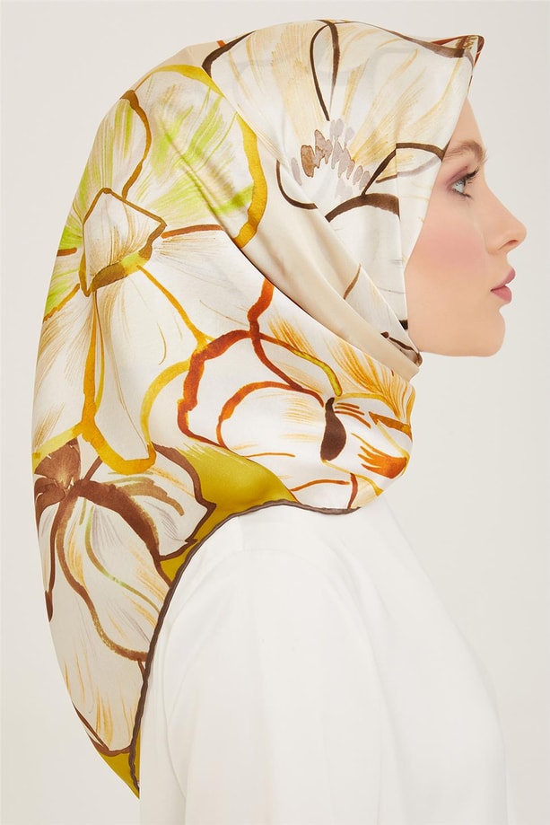 Armine Sura İpek Eşarp 24Ya9110 34