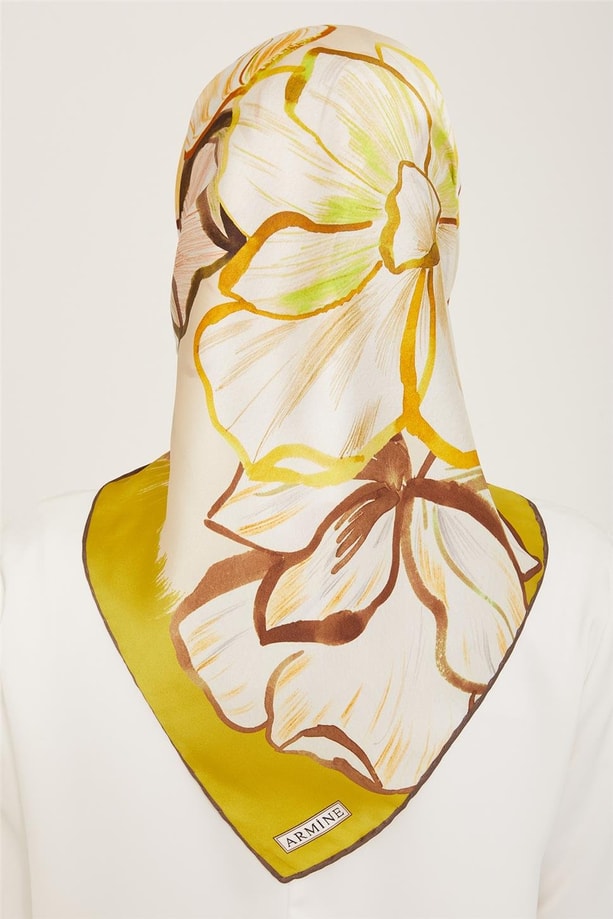 Armine Sura İpek Eşarp 24Ya9110 34