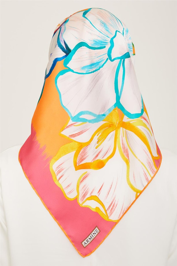 Armine Sura İpek Eşarp 24Ya9110 54