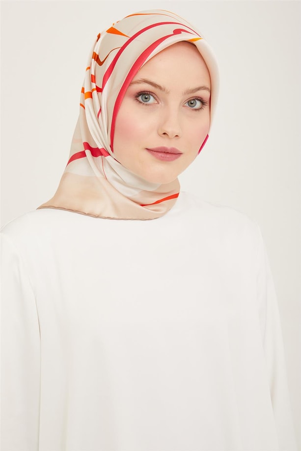Armine Sura İpek Eşarp 24Ya9115 02