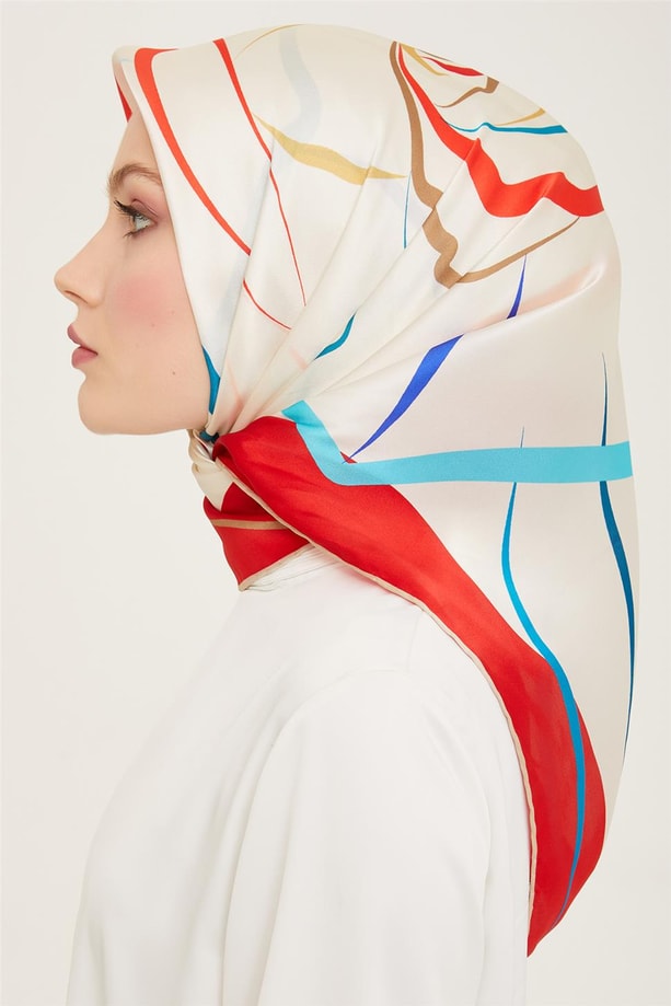 Armine Sura İpek Eşarp 24Ya9115 32