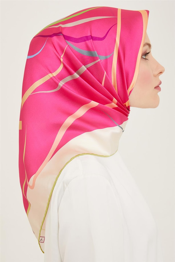 Armine Sura İpek Eşarp 24Ya9115 80