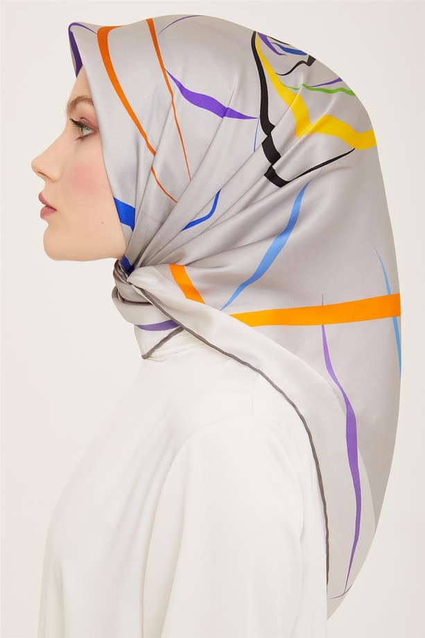 Armine Twill İpek Eşarp 24Ya9115 35