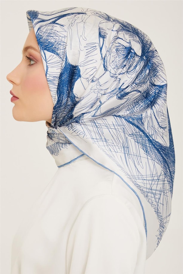 Armine Sura İpek Eşarp 24Ya9121 85