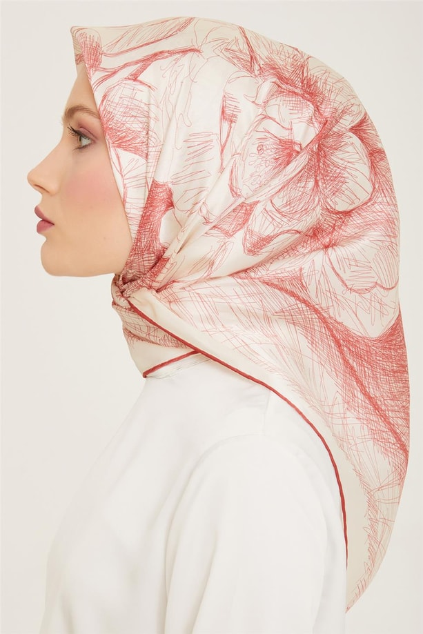 Armine Twill İpek Eşarp 24Ya9121 38