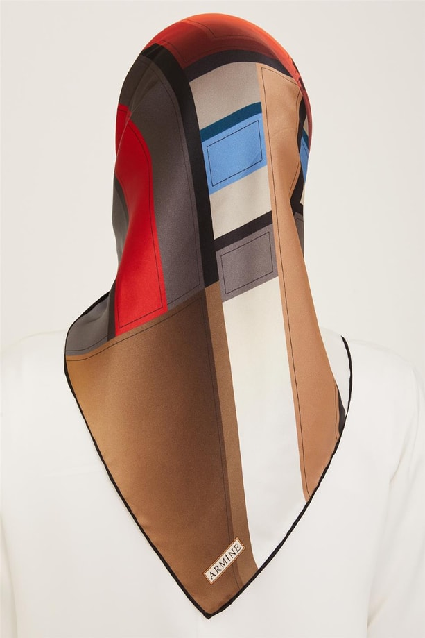 Armine Twill İpek Eşarp 24Ya9122 34