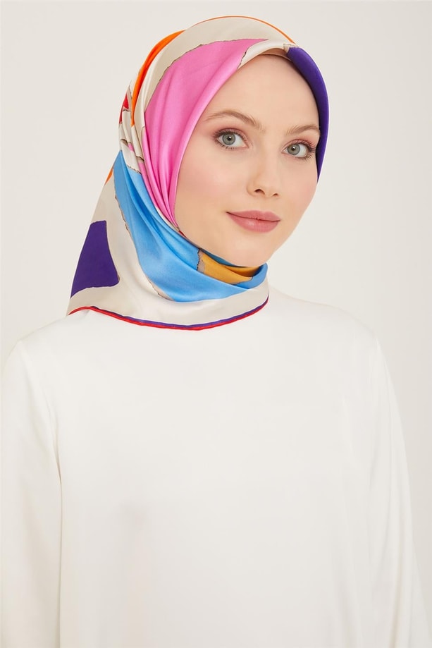 Armine Sura İpek Eşarp 24Ya9125 04