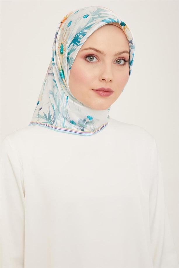 Armine Sura İpek Eşarp 24Ya9129 36