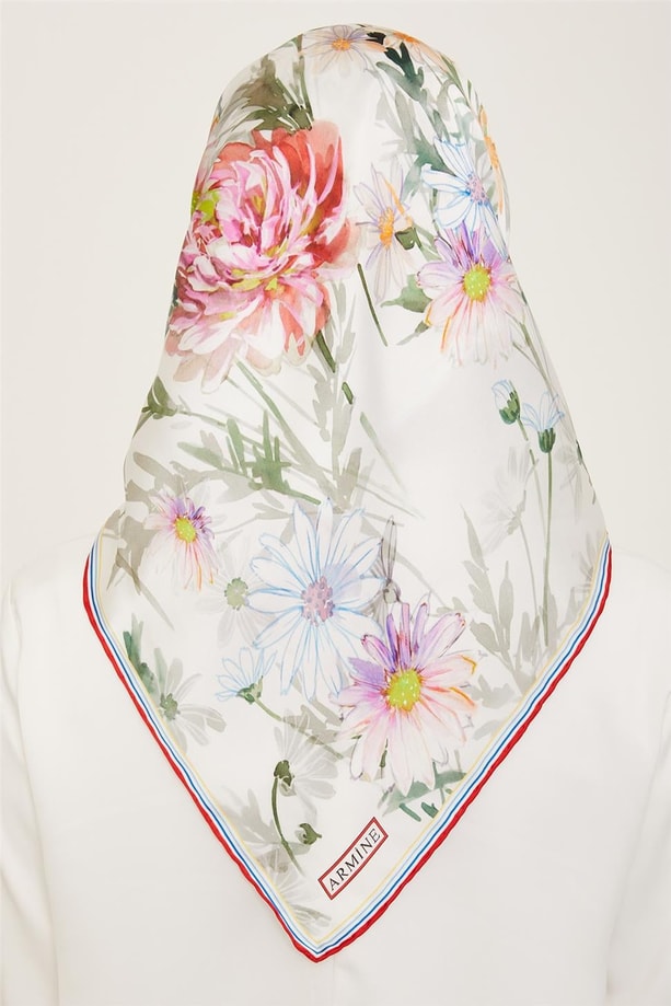 Armine Twill İpek Eşarp 24Ya9129 34