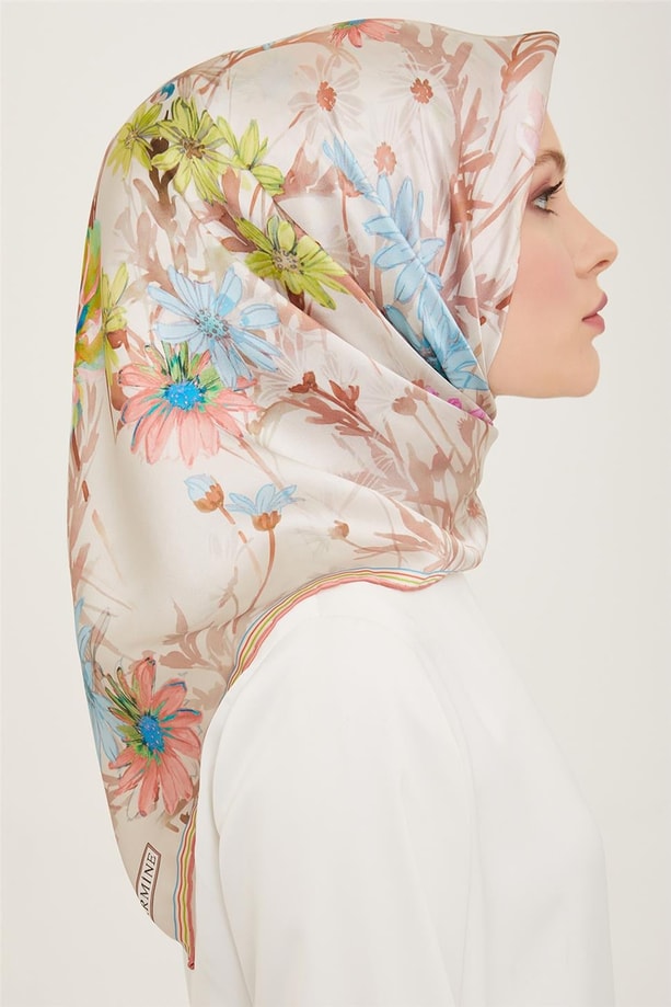 Armine Twill İpek Eşarp 24Ya9129 86