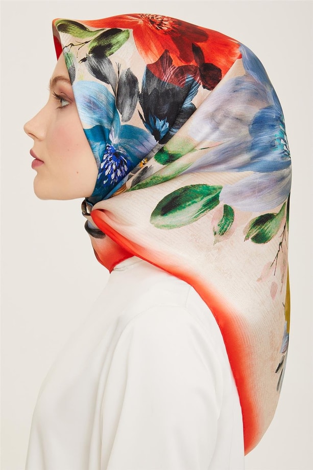 Armine Sura İpek Eşarp 24Ya9133 36