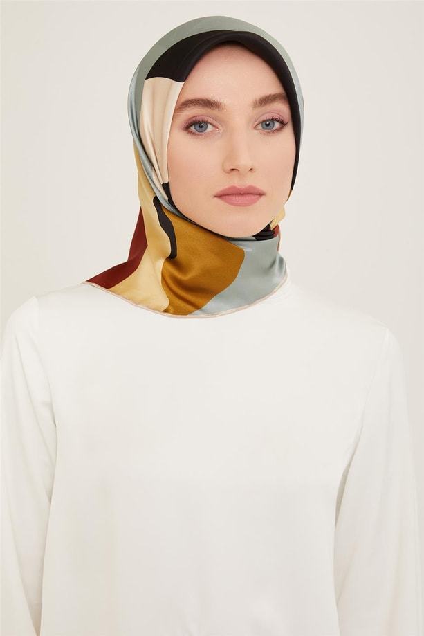 Armine Sura İpek Eşarp 24Ya9148 89