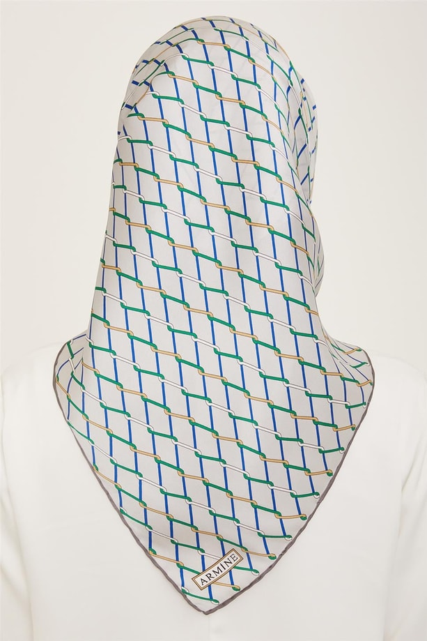 Armine Twill İpek Eşarp 24Ya9152 33