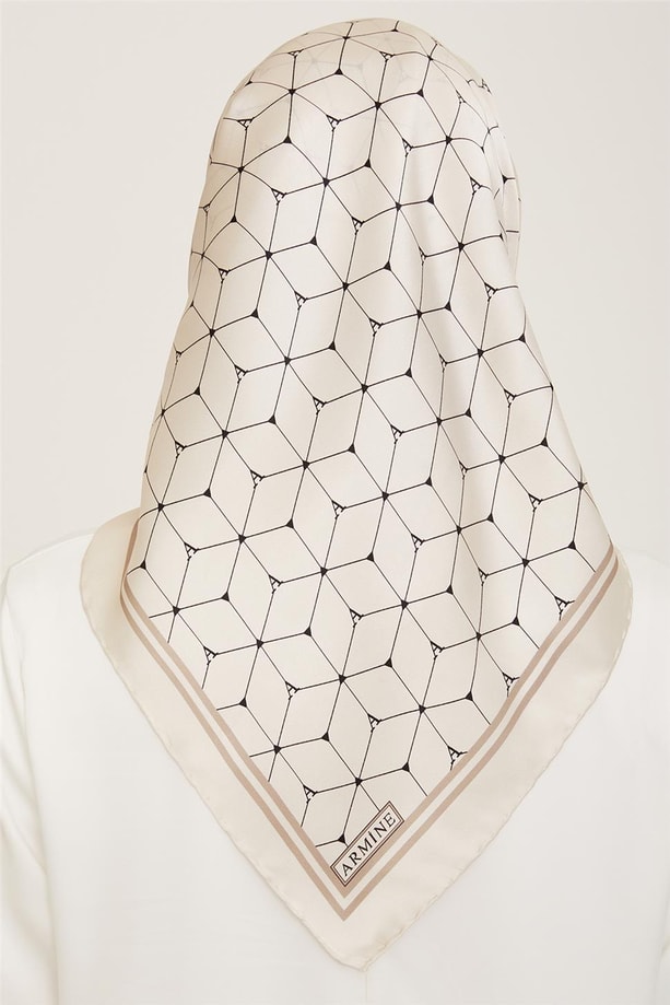 Armine Twill İpek Eşarp 24Ya9166 34 01
