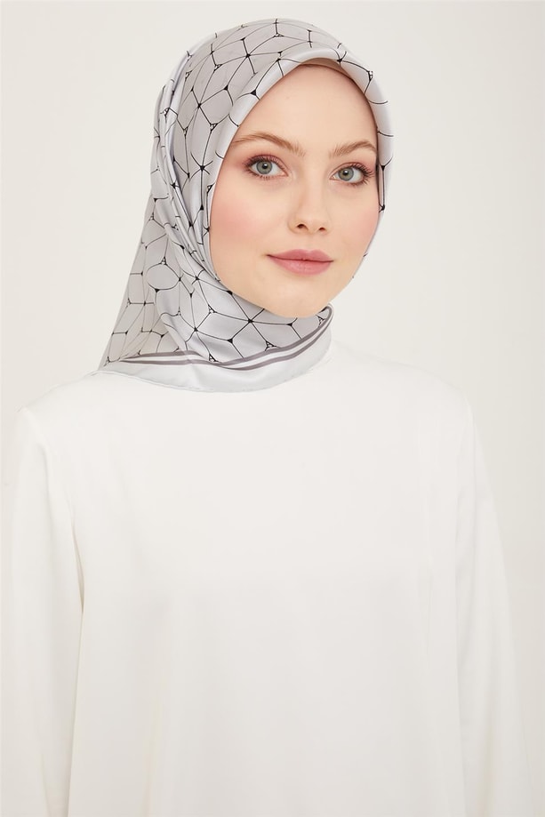 Armine Twill İpek Eşarp 24Ya9166 34 02