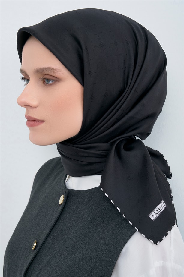 Jakarlı İpek Eşarp 2002D 20