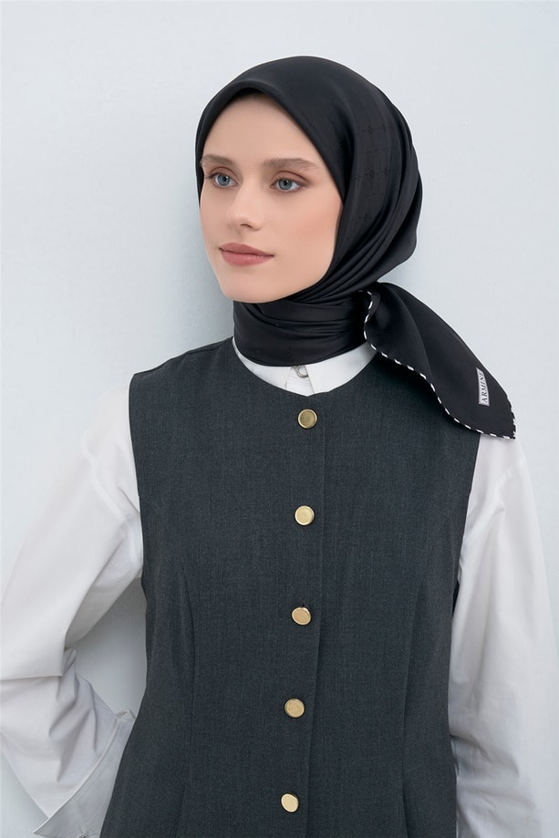 Jakarlı İpek Eşarp 2002D 20