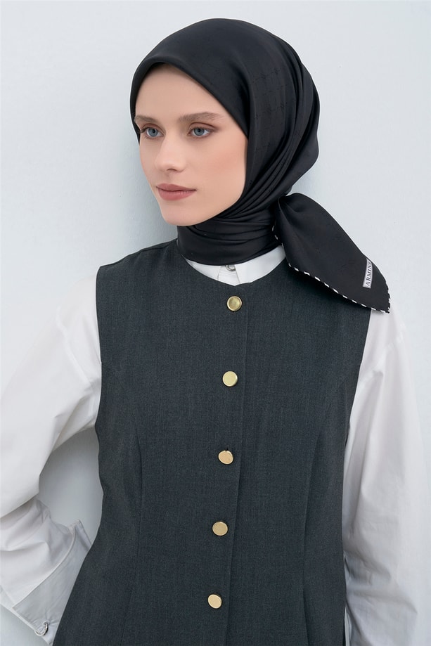 Jakarlı İpek Eşarp 2002D 20