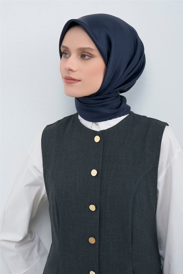 Jakarlı İpek Eşarp 2002D 21