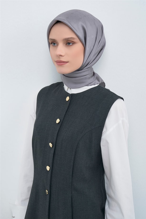Jakarlı İpek Eşarp 2002D 23