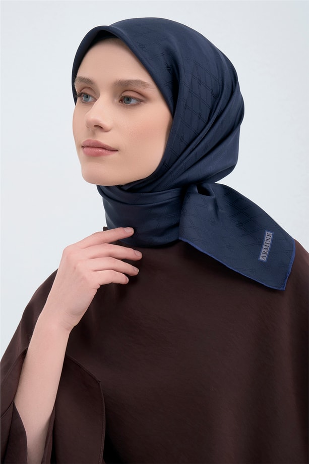 Jakarlı İpek Eşarp 2003D 21