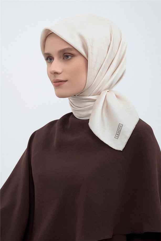 Jakarlı İpek Eşarp 2003D 25