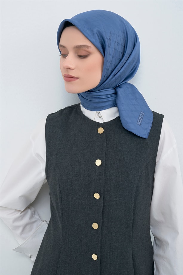 Jakarlı İpek Eşarp 2003D 26