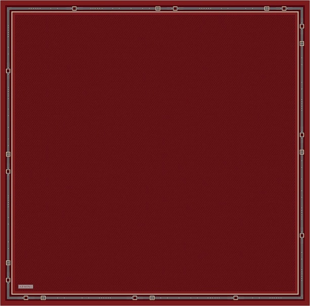 Armine Monogram Desenli Saf İpek Twill Eşarp 9401D 39