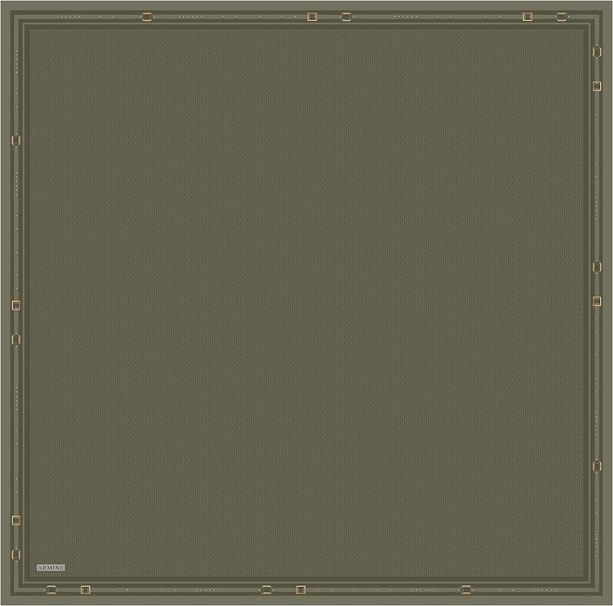 Armine Monogram Desenli Saf İpek Twill Eşarp 9401D 50