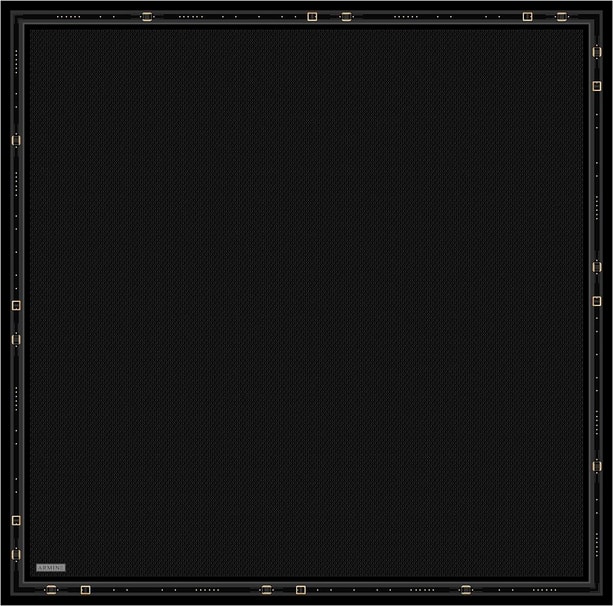 Armine Monogram Desenli Saf İpek Twill Eşarp 9401D 52